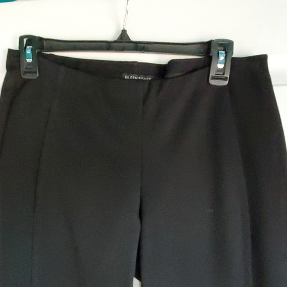 Eileen Fisher Black Pull On Pants Small NWOT - Picture 2 of 16